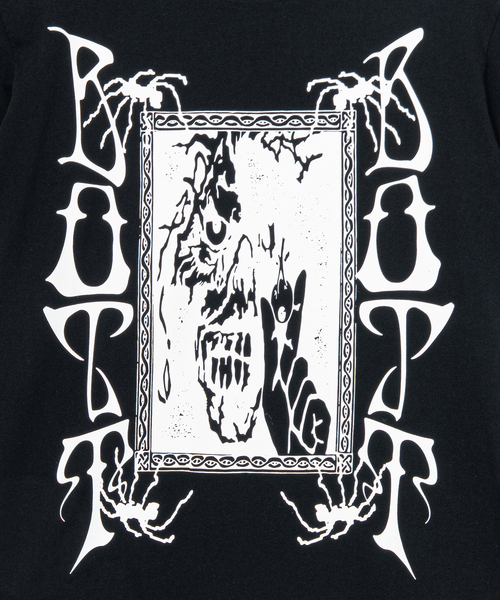BOTT(ボット)の「BoTT / ボット EYE FOR AN EYE TEE(Tシャツ/カットソー・メンズ・ブルー系その他/ブラック・SMALL/LARGE/MEDIUM)」の3枚目の写真