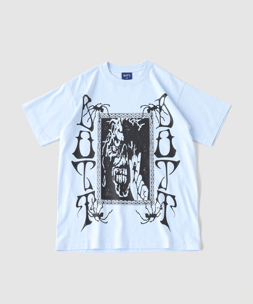 BOTT(ボット)の「BoTT / ボット EYE FOR AN EYE TEE(Tシャツ/カットソー・メンズ・ブルー系その他/ブラック・SMALL/LARGE/MEDIUM)」の5枚目の写真
