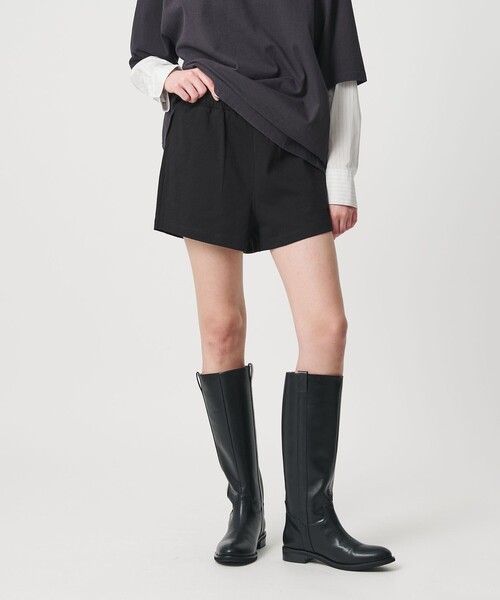 ER(イーアール)の「<ER>コットン ジャージー マイクロショーツ(その他パンツ・レディース・ホワイト/ライトグレー/ブラック・FREE)」の12枚目の写真