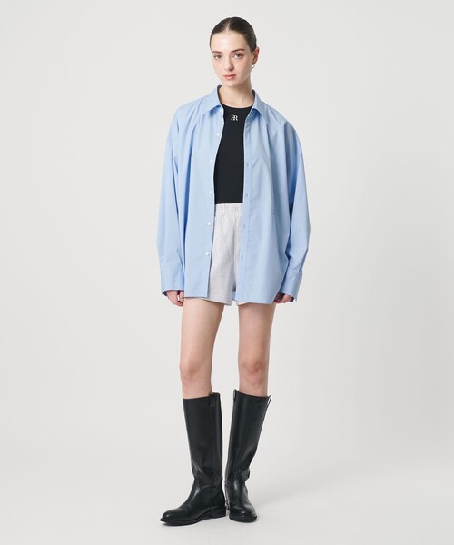 ER(イーアール)の「<ER>コットン ジャージー マイクロショーツ(その他パンツ・レディース・ホワイト/ライトグレー/ブラック・FREE)」の17枚目の写真