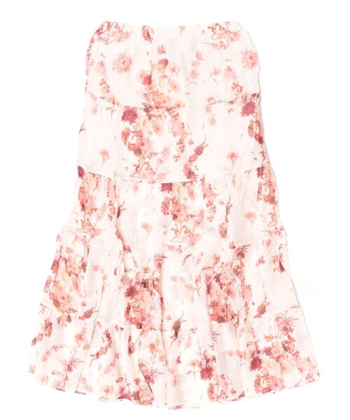 ALLSAINTS（オールセインツ）の「EVIA TIERED FLORAL MAXI SKIRT | EVIA ティアード フローラル マキシ スカート（スカート・レディース・ピンク系その他・6/8/10/4）」の7枚目の写真
