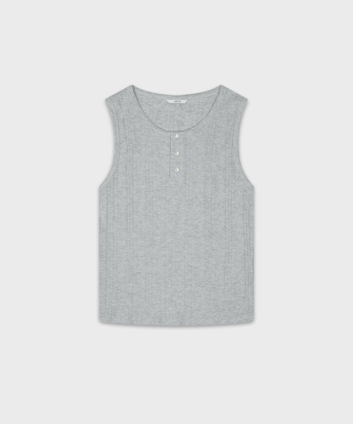 JUAN HOMME(ジュアンオム)の「リファインドヘンリーネックスリーブレス(メランジグレー)(Tシャツ/カットソー・メンズ・その他・MEDIUM/LARGE)」の12枚目の写真