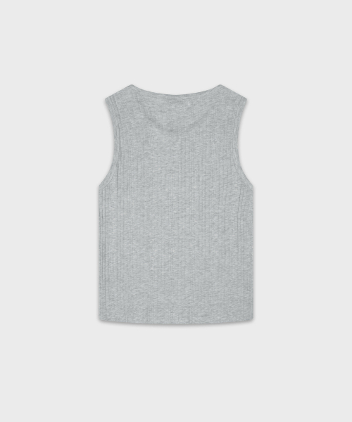 JUAN HOMME(ジュアンオム)の「リファインドヘンリーネックスリーブレス(メランジグレー)(Tシャツ/カットソー・メンズ・その他・MEDIUM/LARGE)」の13枚目の写真