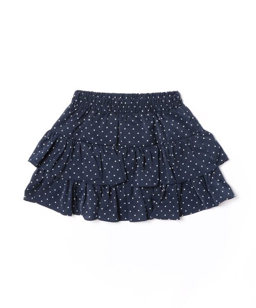 GORGE（ゴージ）の「《ドット×フリルティアード》ミニスカート／フェミニン／春夏秋／全4色（スカート・レディース・レッド/ネイビー/ブラック/オフホワイト・F）」の19枚目の写真