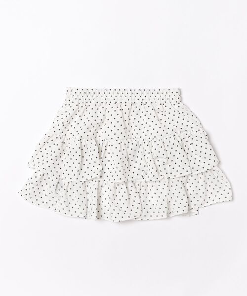 GORGE(ゴージ)の「《ドット×フリルティアード》ミニスカート/フェミニン/春夏秋/全4色(スカート・レディース・レッド/ネイビー/ブラック/オフホワイト・F)」の20枚目の写真