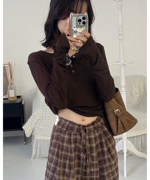 JUMELLE(ジュメロ)の「クリアハートネックレス(ネックレス・レディース・クリア・FREE)」の5枚目の写真