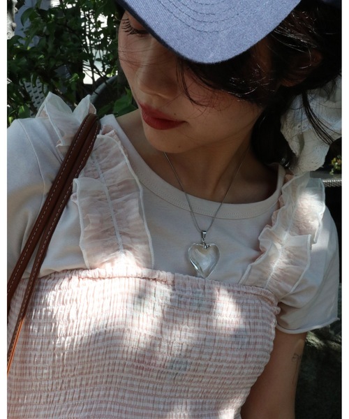 JUMELLE(ジュメロ)の「クリアハートネックレス(ネックレス・レディース・クリア・FREE)」の9枚目の写真
