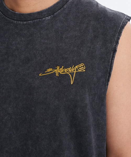 BILLABONG（ビラボン）の「BILLABONG メンズ 【MASULE FIT】SCRIPT LOGO タンクトップ 【2026年春夏モデル】（タンクトップ・メンズ・オフホワイト/ブラック・X-LARGE/LARGE/MEDIUM）」の10枚目の写真