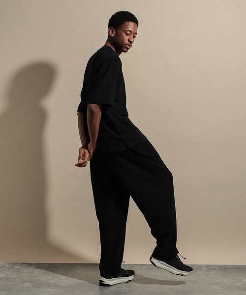 NUMERALS（ヌメラルズ）の「[NUMERALS]WAFFLE DRAWSTRING PANT（その他パンツ・メンズ・カーキ/ブラック/ベージュ・LARGE/MEDIUM）」の14枚目の写真