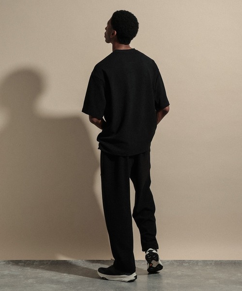 NUMERALS（ヌメラルズ）の「[NUMERALS]WAFFLE DRAWSTRING PANT（その他パンツ・メンズ・カーキ/ブラック/ベージュ・LARGE/MEDIUM）」の15枚目の写真