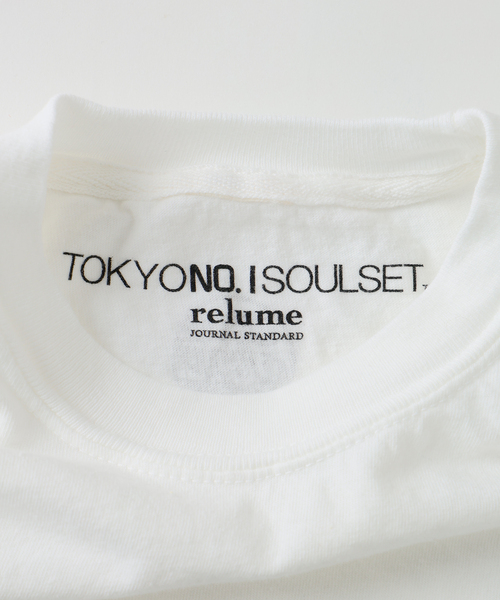JOURNAL STANDARD relume(ジャーナルスタンダード レリューム)の「【TOKYO No.1 SOUL SET × relume】別注 セッションフォト Tシャツ(Tシャツ/カットソー・メンズ・ブラック系その他/ホワイト系その他・MEDIUM/SMALL/LARGE)」の5枚目の写真