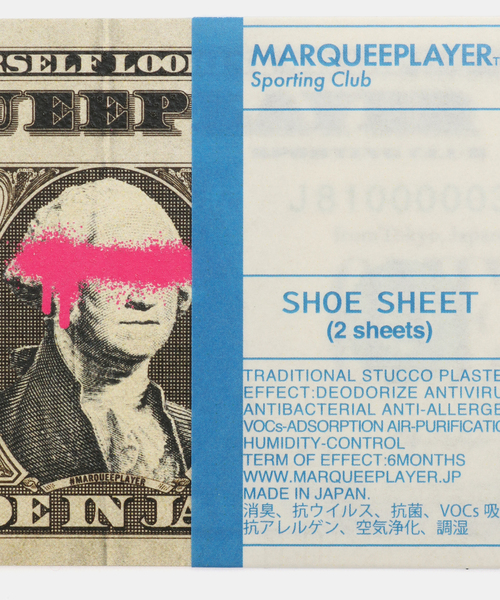 MARQUEE PLAYER(マーキープレイヤー)の「MARQUEE PLAYER SHOE SHEET "one dollar"(シューケア用品・メンズ・グレー系その他・FREE)」の3枚目の写真