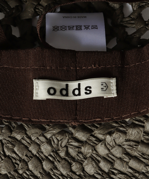 Odds(オッズ)の「Odds / オッズ MIX GARA HAT26'(ハット・レディース・ブラウン/チャコールグレー/ベージュ・FREE)」の10枚目の写真