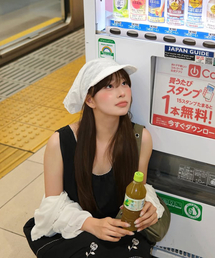 SINOON（シヌーン）の「Drape Flow Cap (White)（キャップ）」
