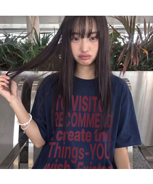 [ユニセックス]VISITOR 半袖Tシャツ_4カラー