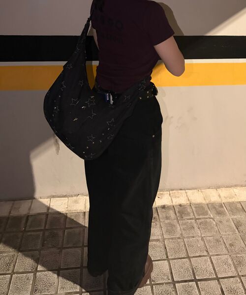MACNI（マクニ）の「STAR SKY SHOULDER BAG（ショルダーバッグ・レディース・ダークインディゴブルー/インディゴブルー・FREE）」の6枚目の写真