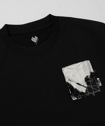 REBIRTH PROJECT（リバースプロジェクト）の「【REBIRTH PROJECT】AIRBACK Handmade Patchwork Tee（BLK/M-2）（Tシャツ/カットソー）」