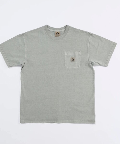 GERRY(ジェリー)の「Pigment Dyed 7.5oz Heavy Cotton Jersey S/S Pocket Tee(Tシャツ/カットソー・メンズ・マスタード/グレー/ブルー/チャコールグレー・L/M)」の3枚目の写真
