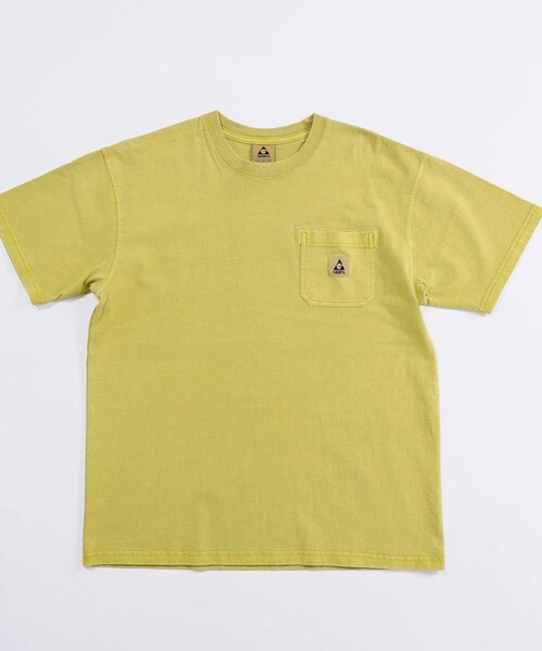 GERRY(ジェリー)の「Pigment Dyed 7.5oz Heavy Cotton Jersey S/S Pocket Tee(Tシャツ/カットソー・メンズ・マスタード/グレー/ブルー/チャコールグレー・L/M)」の1枚目の写真