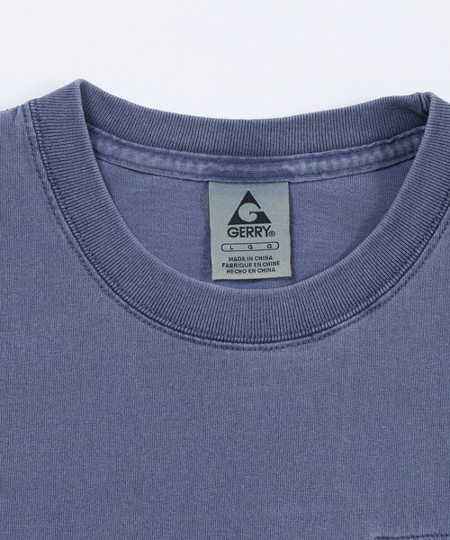 GERRY(ジェリー)の「Pigment Dyed 7.5oz Heavy Cotton Jersey S/S Pocket Tee(Tシャツ/カットソー・メンズ・マスタード/グレー/ブルー/チャコールグレー・L/M)」の12枚目の写真