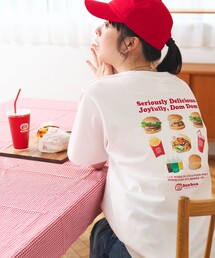【DOMDOM（ドムドム）×coen】アソートロゴプリントユニTシャツ（WEB限定サイズあり）
