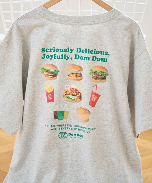 coen(コーエン)の「【DOMDOM(ドムドム)×coen】アソートロゴプリントユニTシャツ(WEB限定サイズあり)(Tシャツ/カットソー・レディース・レッド/ナチュラル/ライトグレー/オフホワイト/その他1/その他2/ダークグレー/その他3・M/XL/L)」の17枚目の写真