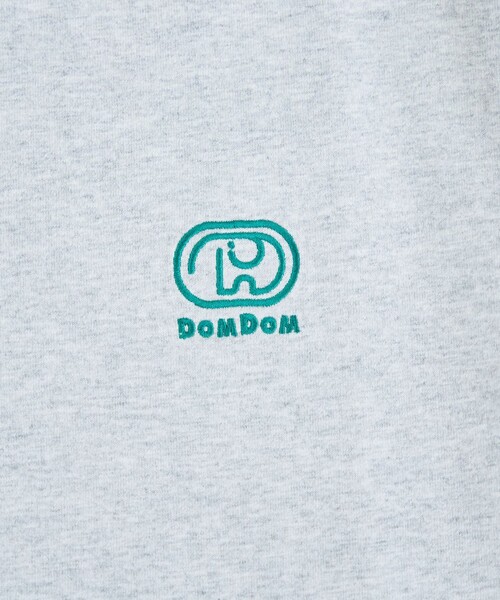 coen(コーエン)の「【DOMDOM(ドムドム)×coen】アソートロゴプリントユニTシャツ(WEB限定サイズあり)(Tシャツ/カットソー・レディース・レッド/ナチュラル/ライトグレー/オフホワイト/その他1/その他2/ダークグレー/その他3・M/XL/L)」の19枚目の写真