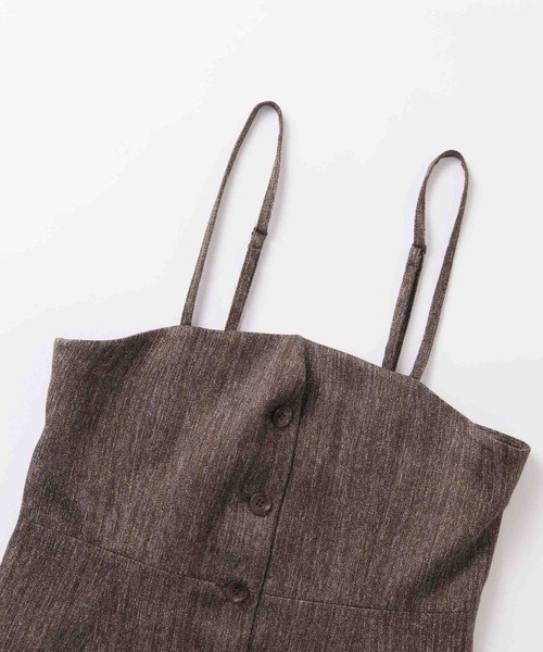 WHYTO.(ホワイト)の「「WHYTO. / ホワイト」tweed satin bustier(シャツ/ブラウス・レディース・ブラウン/ブラック・36/38)」の21枚目の写真