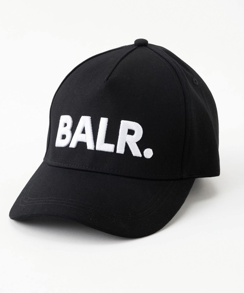 BALR.(ボーラー)の「BRAND COTTON CAP(キャップ・メンズ・ブラック×ブラック/ブラック×ブルー/ブラック×ライム/ブラック×ホワイト・ONE SIZE)」の2枚目の写真