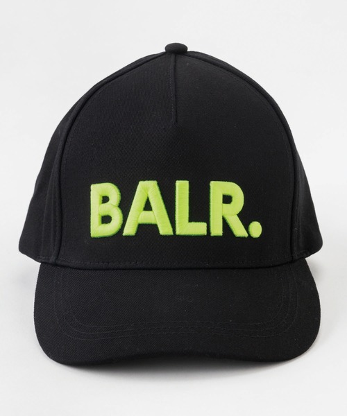 BALR.(ボーラー)の「BRAND COTTON CAP(キャップ・メンズ・ブラック×ブラック/ブラック×ブルー/ブラック×ライム/ブラック×ホワイト・ONE SIZE)」の4枚目の写真