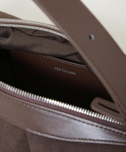 ADD CULUMN(アドカラム)の「ADD CULUMN/DENT SHLD S(ショルダーバッグ・レディース・ブラウン/キャメル・FREE)」の10枚目の写真