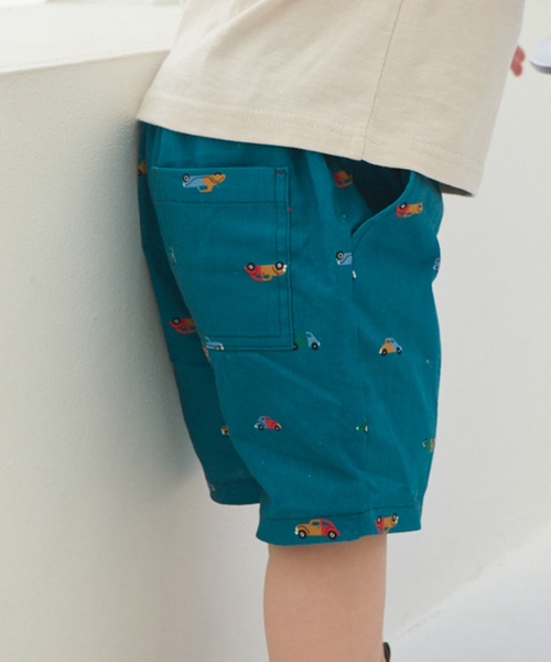 petit main(プティマイン)の「布帛アソート柄ハーフパンツ(その他パンツ・キッズ・ライトベージュ/ピンク系その他/モカ/グリーン/ライトブルー/ライトグリーン・90cm/80cm/130cm/120cm/110cm/100cm)」の7枚目の写真