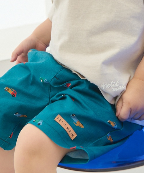 petit main(プティマイン)の「布帛アソート柄ハーフパンツ(その他パンツ・キッズ・ライトベージュ/ピンク系その他/モカ/グリーン/ライトブルー/ライトグリーン・90cm/80cm/130cm/120cm/110cm/100cm)」の8枚目の写真