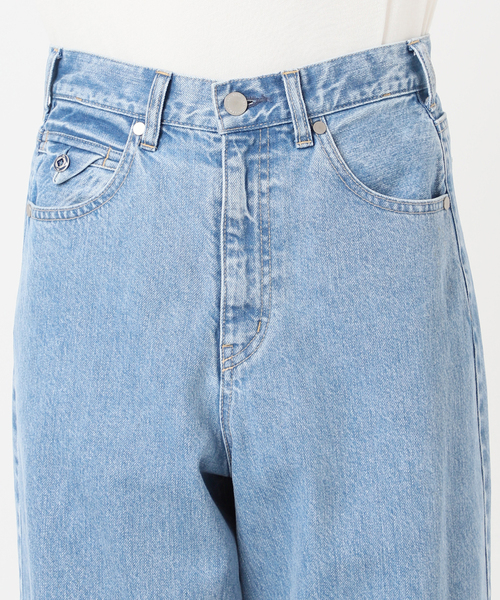 U by SPICK&SPAN(ユーバイスピックアンドスパン)の「ペグパイプデニム(デニムパンツ・レディース・ブルー/ブラック・36/38)」の6枚目の写真