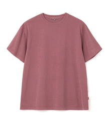 エッセンシャルピグメントダイTシャツ [インディゴレッド]