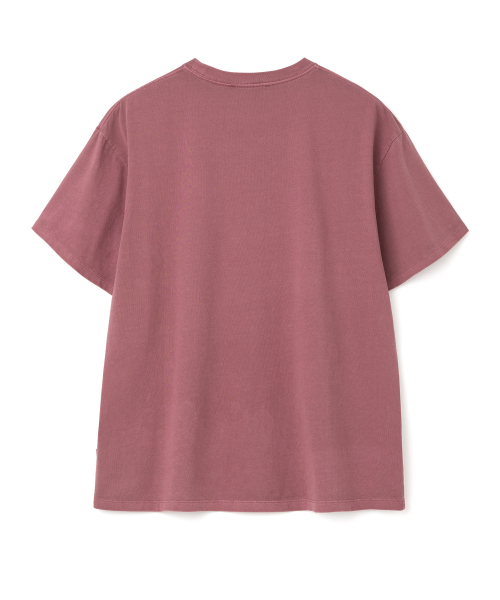 Millo Archive（ミロ アーカイブ）の「エッセンシャルピグメントダイTシャツ [インディゴレッド]（Tシャツ/カットソー・メンズ・その他・SMALL/MEDIUM/LARGE/X-LARGE）」の6枚目の写真