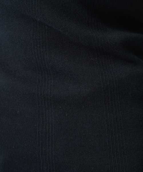 beautiful people(ビューティフルピープル)の「【beautiful people/ビューティフルピープル】Miller double-front long T-shirt/ロバート・ピー・ミラーダブルフロントボーダーロングTシャツ(Tシャツ/カットソー・レディース・ブラック系その他/グリーン/ブラック/イエロー・38/36)」の13枚目の写真