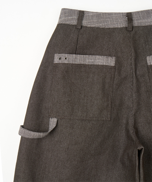 DANDEL(ダンデル)の「DD stripe denim bermuda pants (BROWN)(その他パンツ・レディース・その他・1/2)」の5枚目の写真