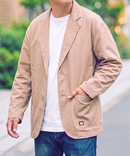 RED KAP（レッドキャップ）の「【RED KAP】限定商品 別注　TWILL JACKET（テーラードジャケット・メンズ・ブラック/ブラウン/カーキ/ベージュ・M/LL/S/L）」の3枚目の写真
