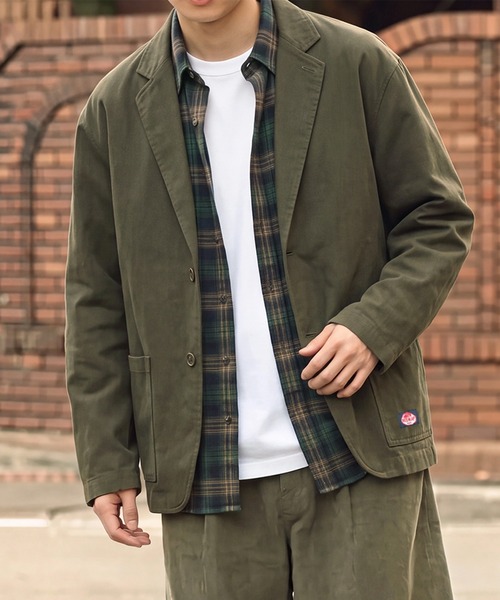 RED KAP（レッドキャップ）の「【RED KAP】限定商品 別注　TWILL JACKET（テーラードジャケット・メンズ・ブラック/ブラウン/カーキ/ベージュ・M/LL/S/L）」の4枚目の写真