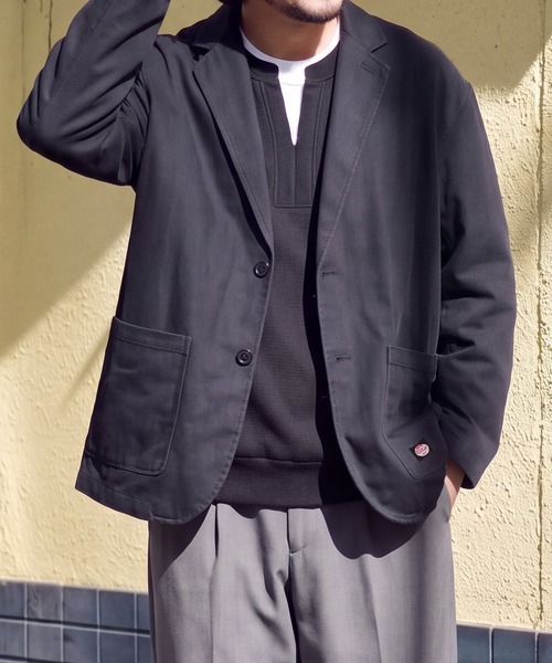 RED KAP（レッドキャップ）の「【RED KAP】限定商品 別注　TWILL JACKET（テーラードジャケット・メンズ・ブラック/ブラウン/カーキ/ベージュ・M/LL/S/L）」の14枚目の写真