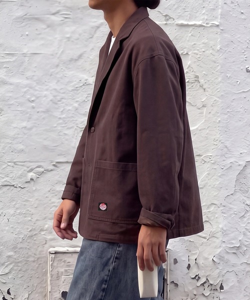 RED KAP（レッドキャップ）の「【RED KAP】限定商品 別注　TWILL JACKET（テーラードジャケット・メンズ・ブラック/ブラウン/カーキ/ベージュ・M/LL/S/L）」の17枚目の写真