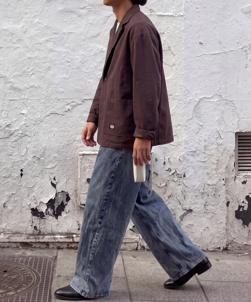 RED KAP（レッドキャップ）の「【RED KAP】限定商品 別注　TWILL JACKET（テーラードジャケット・メンズ・ブラック/ブラウン/カーキ/ベージュ・M/LL/S/L）」の20枚目の写真