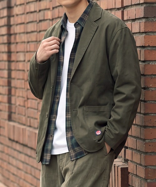 RED KAP（レッドキャップ）の「【RED KAP】限定商品 別注　TWILL JACKET（テーラードジャケット・メンズ・ブラック/ブラウン/カーキ/ベージュ・M/LL/S/L）」の8枚目の写真