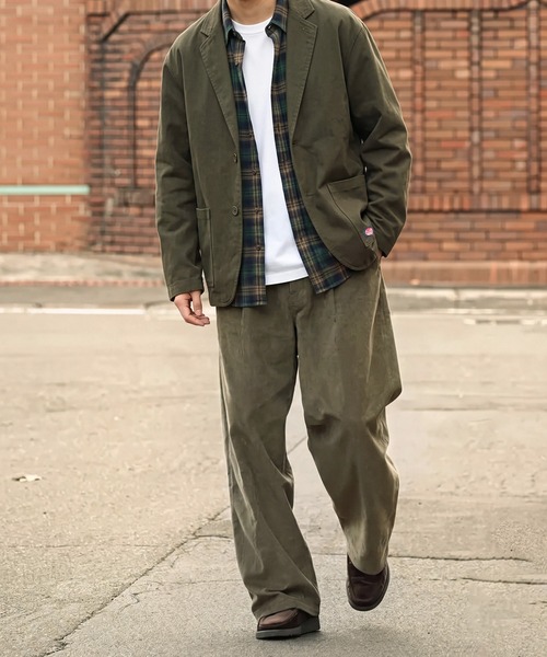 RED KAP（レッドキャップ）の「【RED KAP】限定商品 別注　TWILL JACKET（テーラードジャケット・メンズ・ブラック/ブラウン/カーキ/ベージュ・M/LL/S/L）」の9枚目の写真
