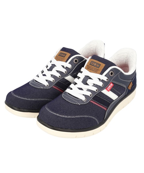 EDWIN(エドウィン)の「EDWIN ハンズフリースニーカー(スニーカー・メンズ・ネイビー/ブラック・25cm/26cm/26.5cm/27cm)」の2枚目の写真