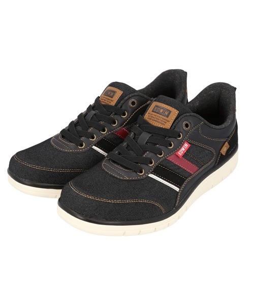 EDWIN(エドウィン)の「EDWIN ハンズフリースニーカー(スニーカー・メンズ・ネイビー/ブラック・25cm/26cm/26.5cm/27cm)」の1枚目の写真