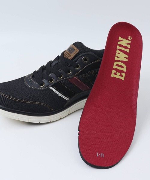 EDWIN(エドウィン)の「EDWIN ハンズフリースニーカー(スニーカー・メンズ・ネイビー/ブラック・25cm/26cm/26.5cm/27cm)」の11枚目の写真