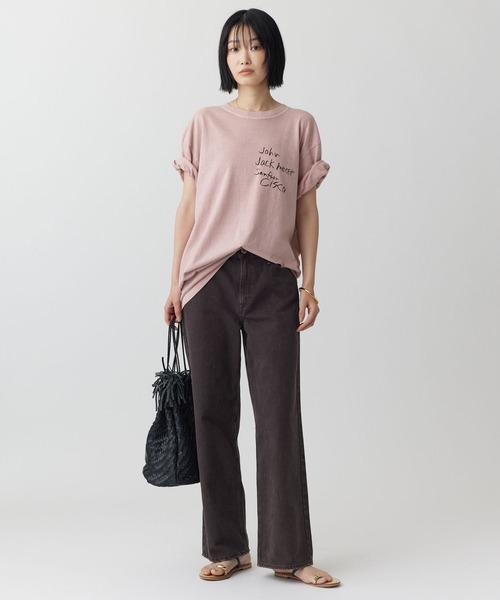 jj mercer(ジェイジェイマーサー)の「【J.J. Mercer】チェッカープリントTEE(Tシャツ/カットソー・レディース・ピンク・フリー)」の7枚目の写真