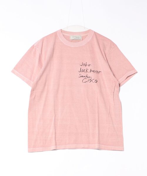 jj mercer(ジェイジェイマーサー)の「【J.J. Mercer】チェッカープリントTEE(Tシャツ/カットソー・レディース・ピンク・フリー)」の12枚目の写真